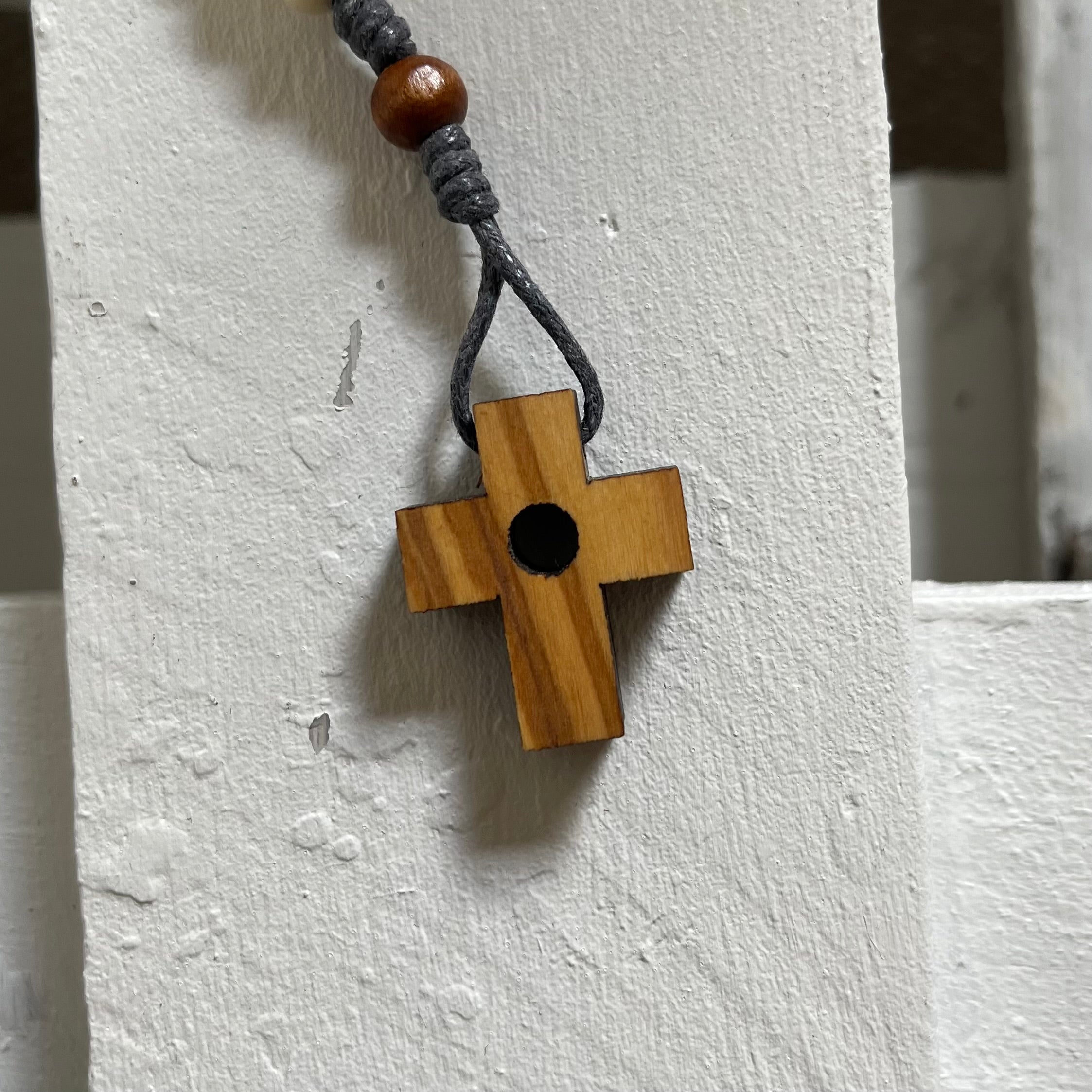 Rosario de madera