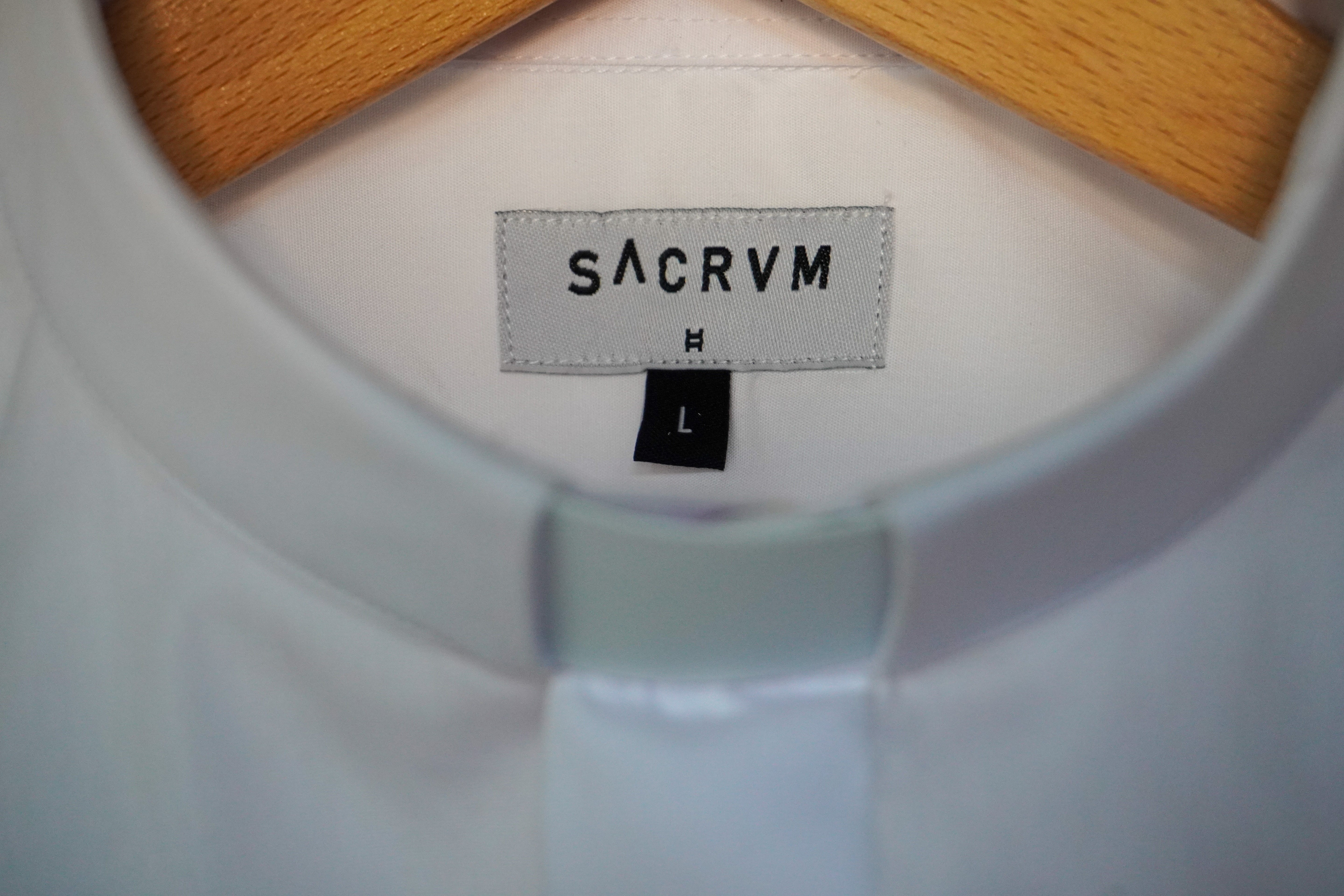 Camisa de Sacerdote Sacrum - manga corta