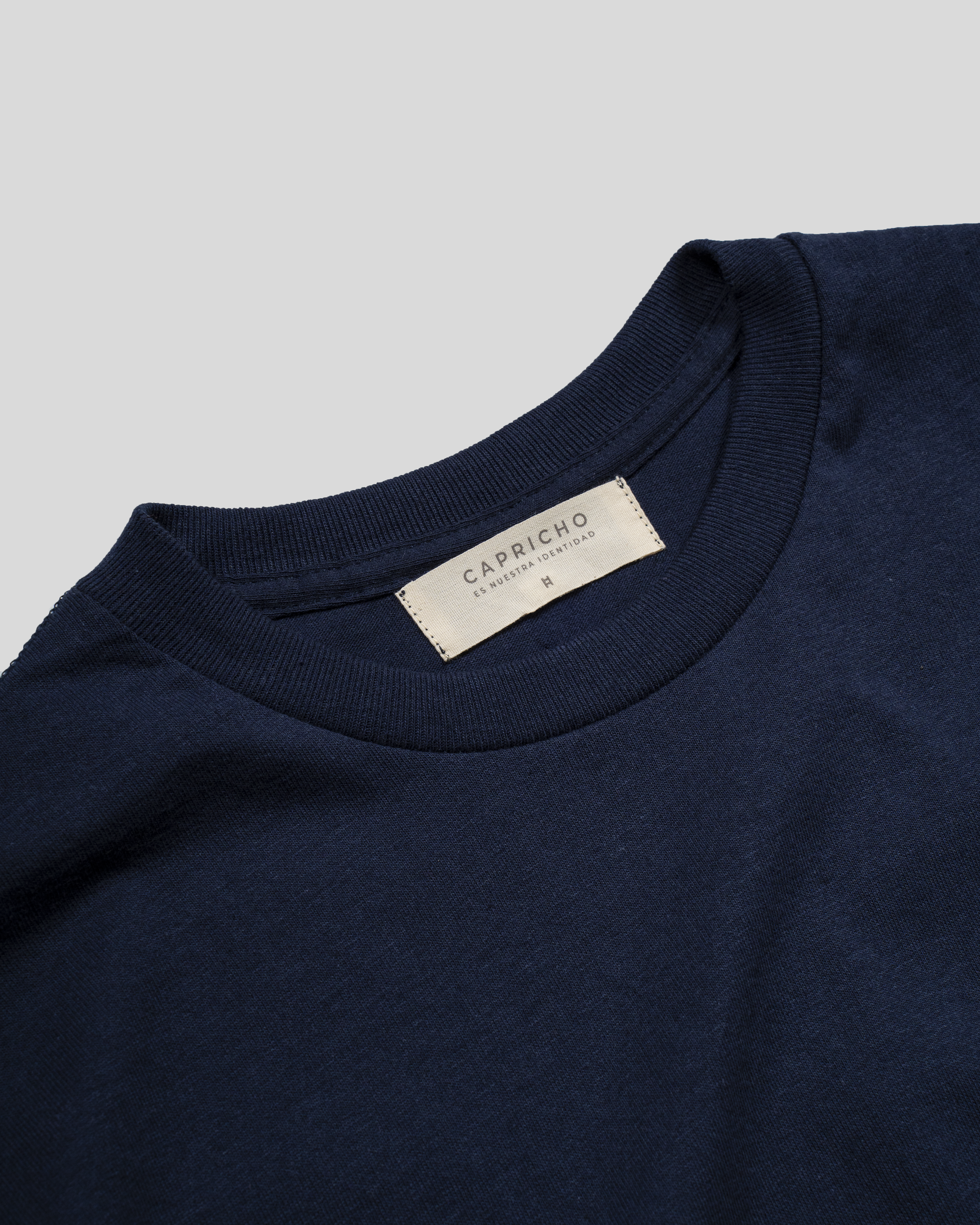 Camiseta H bordada