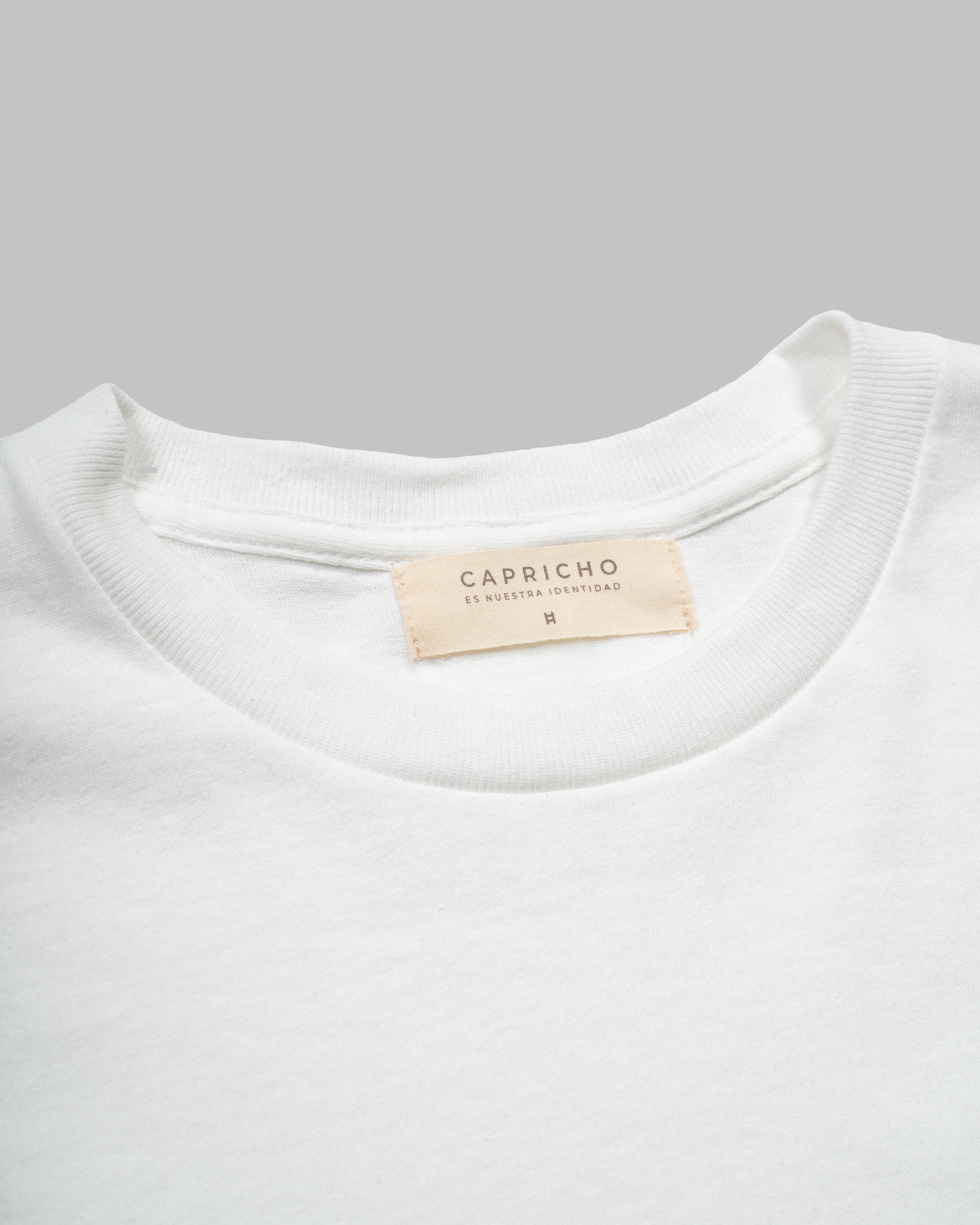 Camiseta H bordada
