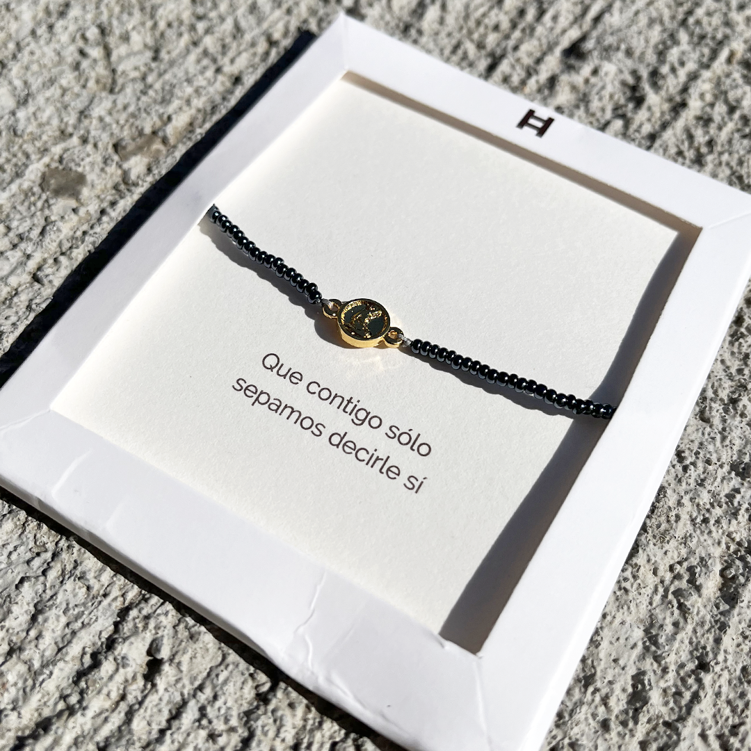 Pulsera de abalorios Madre de Hakuna