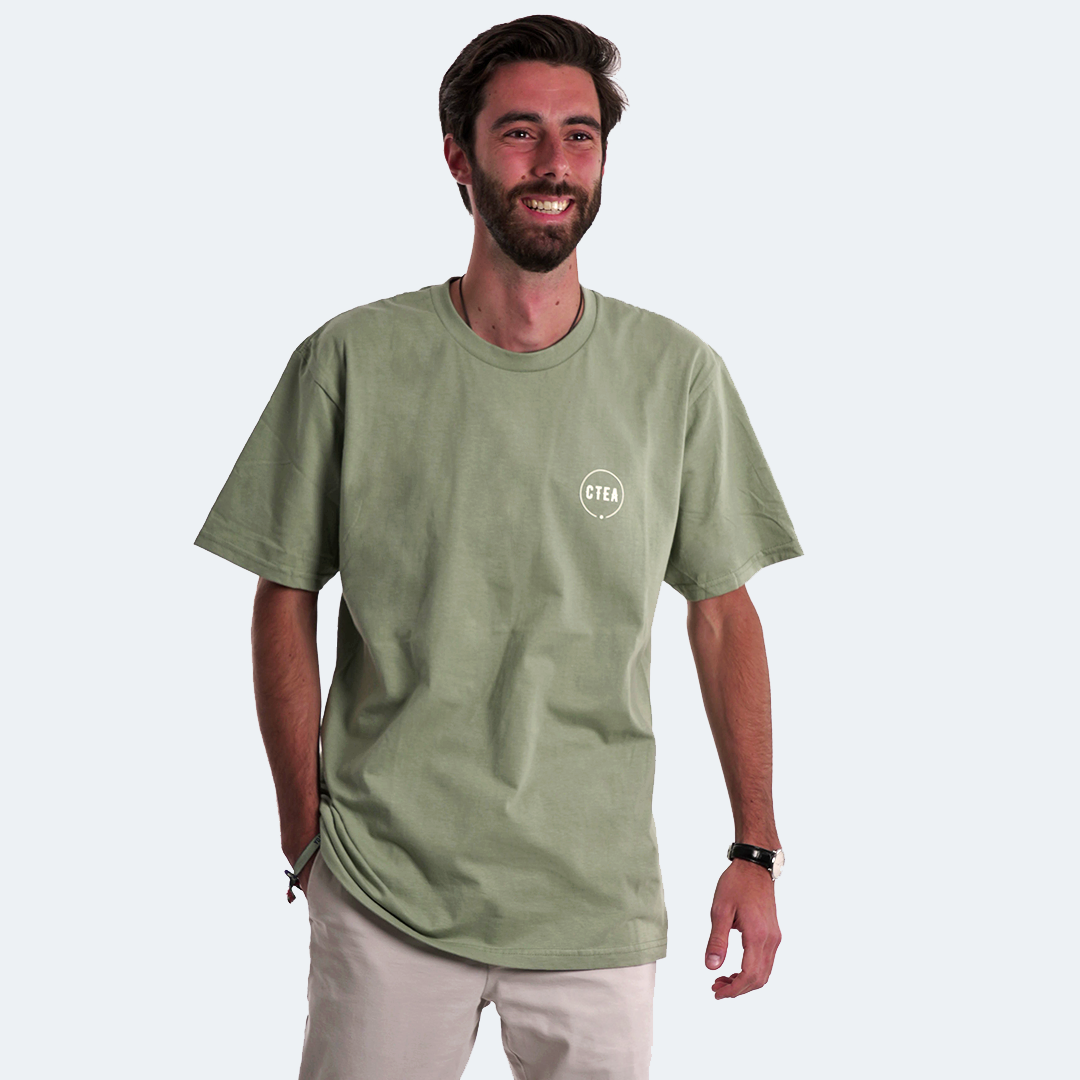 Camiseta EL ABRAZO verde