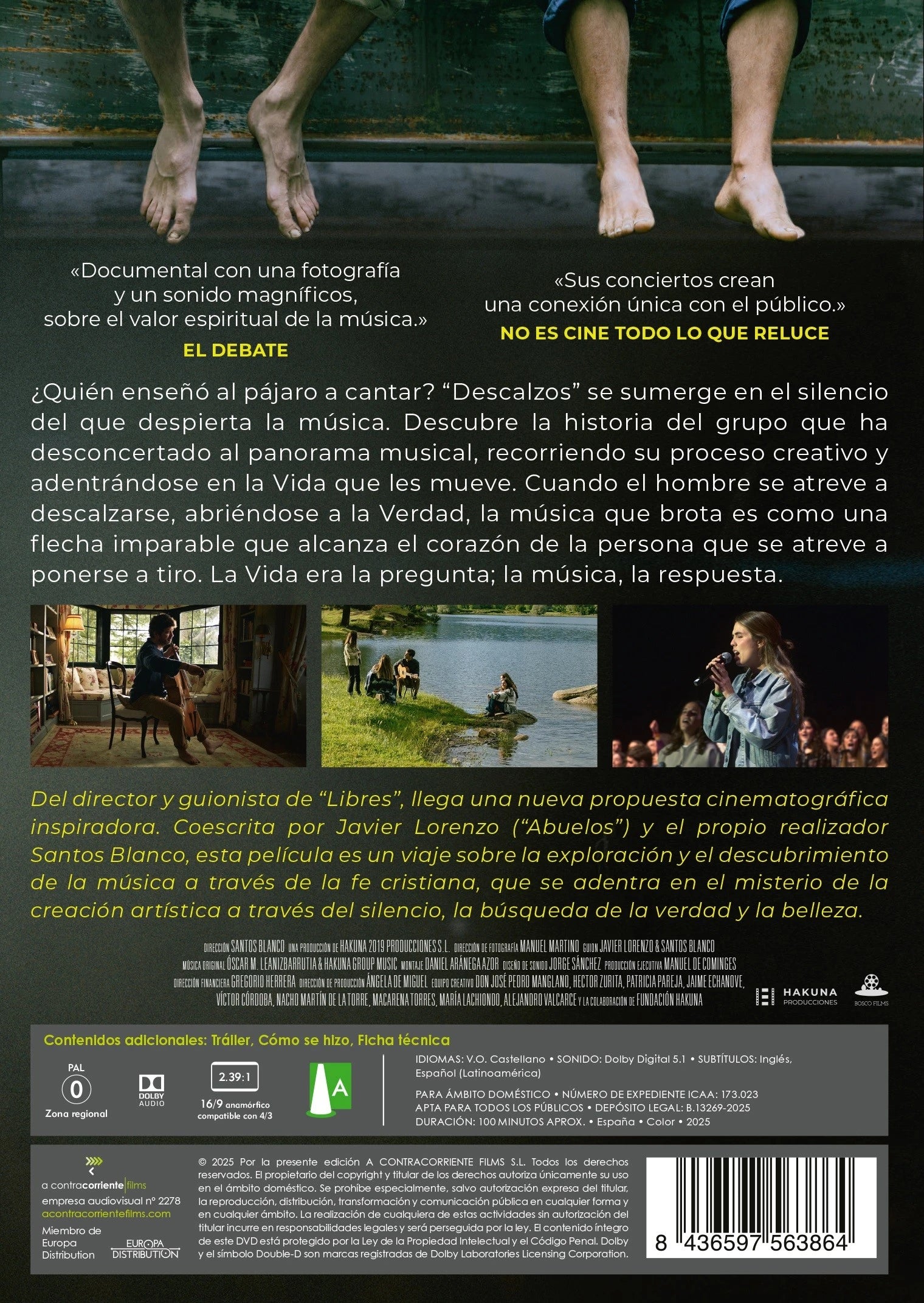 DVD Descalzos - La Película