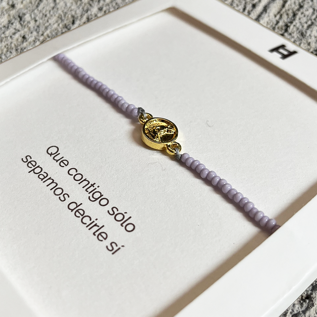 Pulsera de abalorios Madre de Hakuna