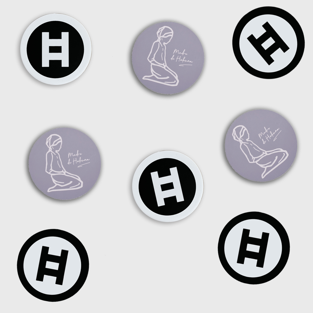 Pegatinas Hakuna (pack de 5)