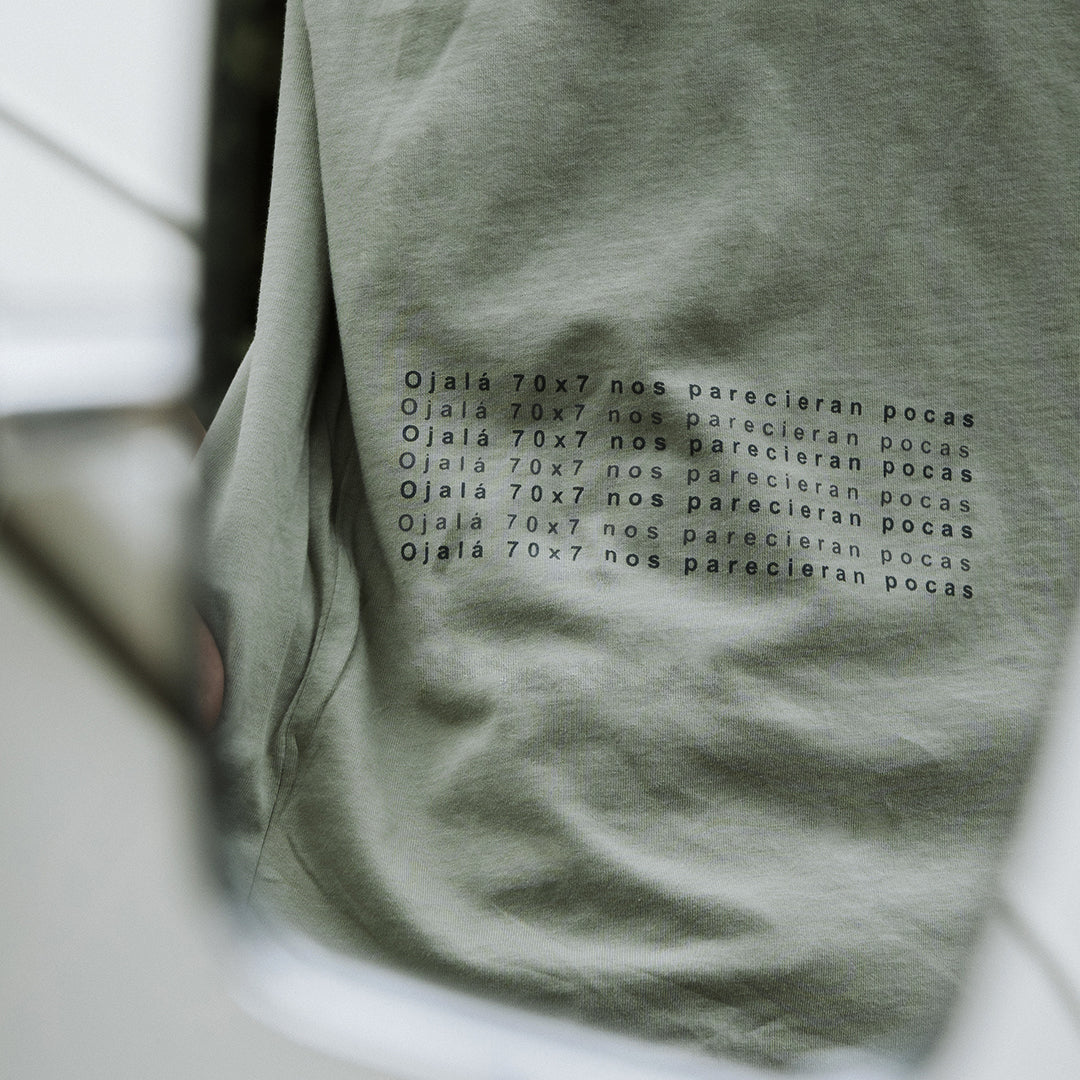 Camiseta 70 veces 7