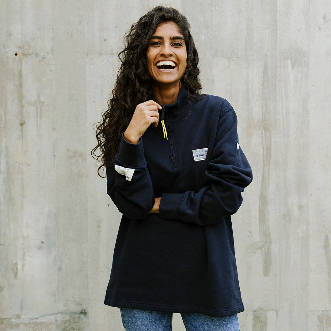 Sudadera Vivir y Punto
