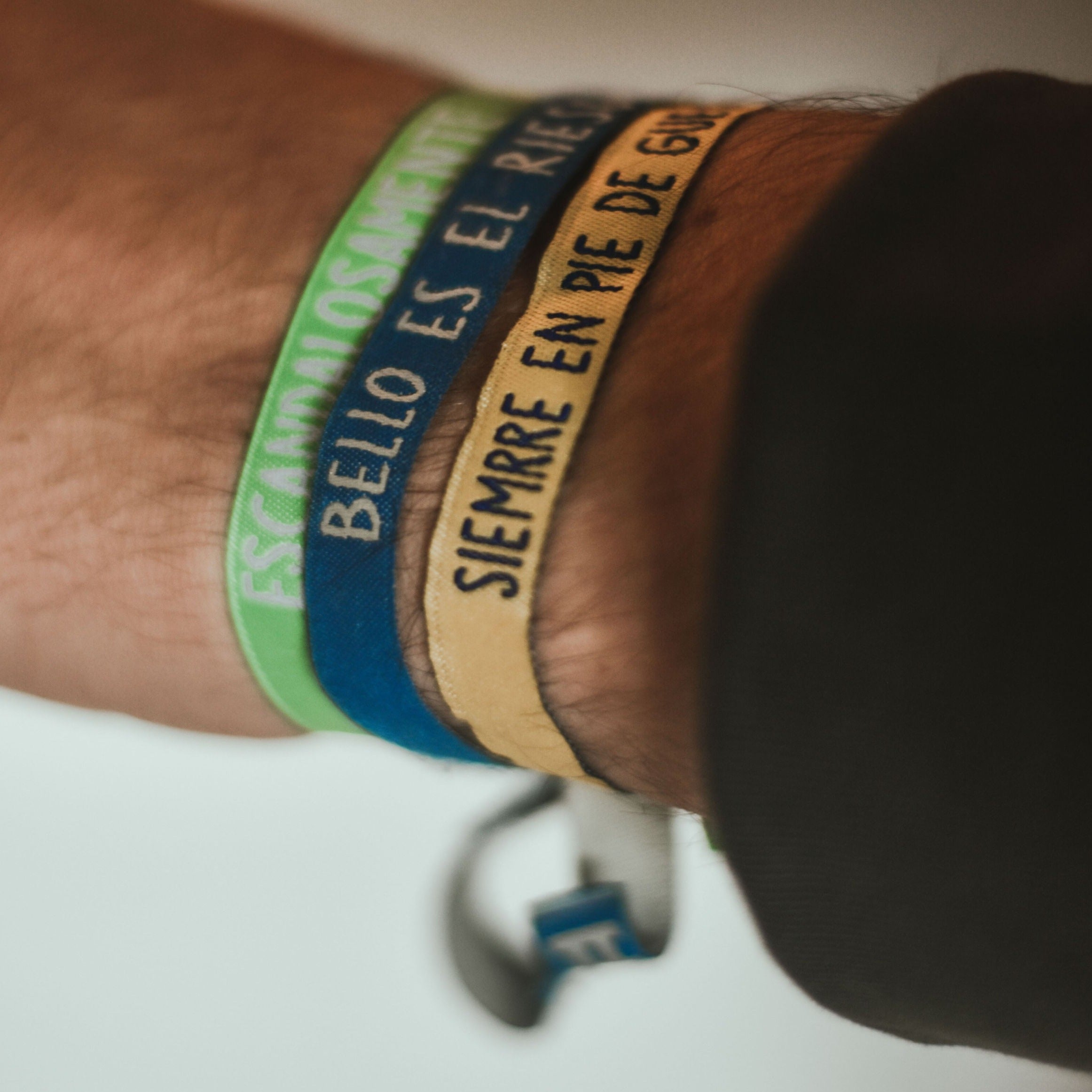 Pulseras de Tela