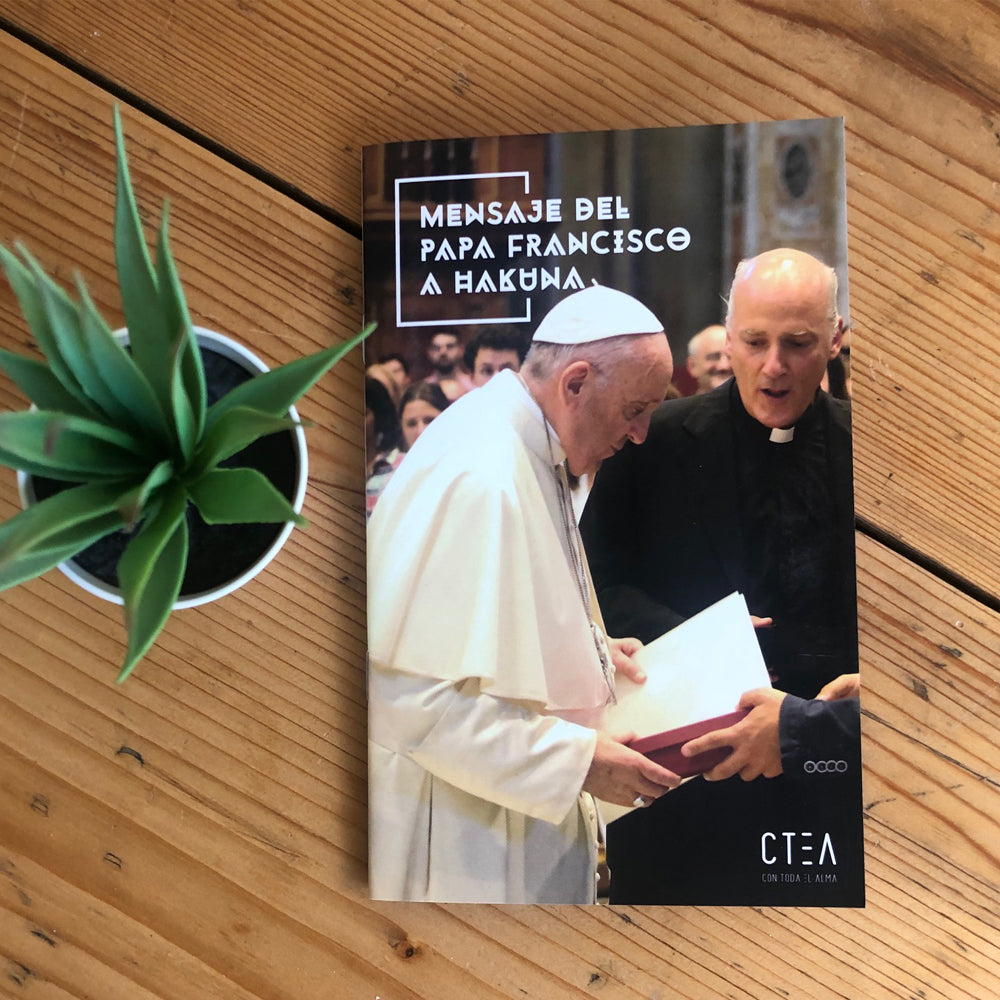 Mensaje del Papa Francisco a Hakuna - (Pack de 10 unidades)