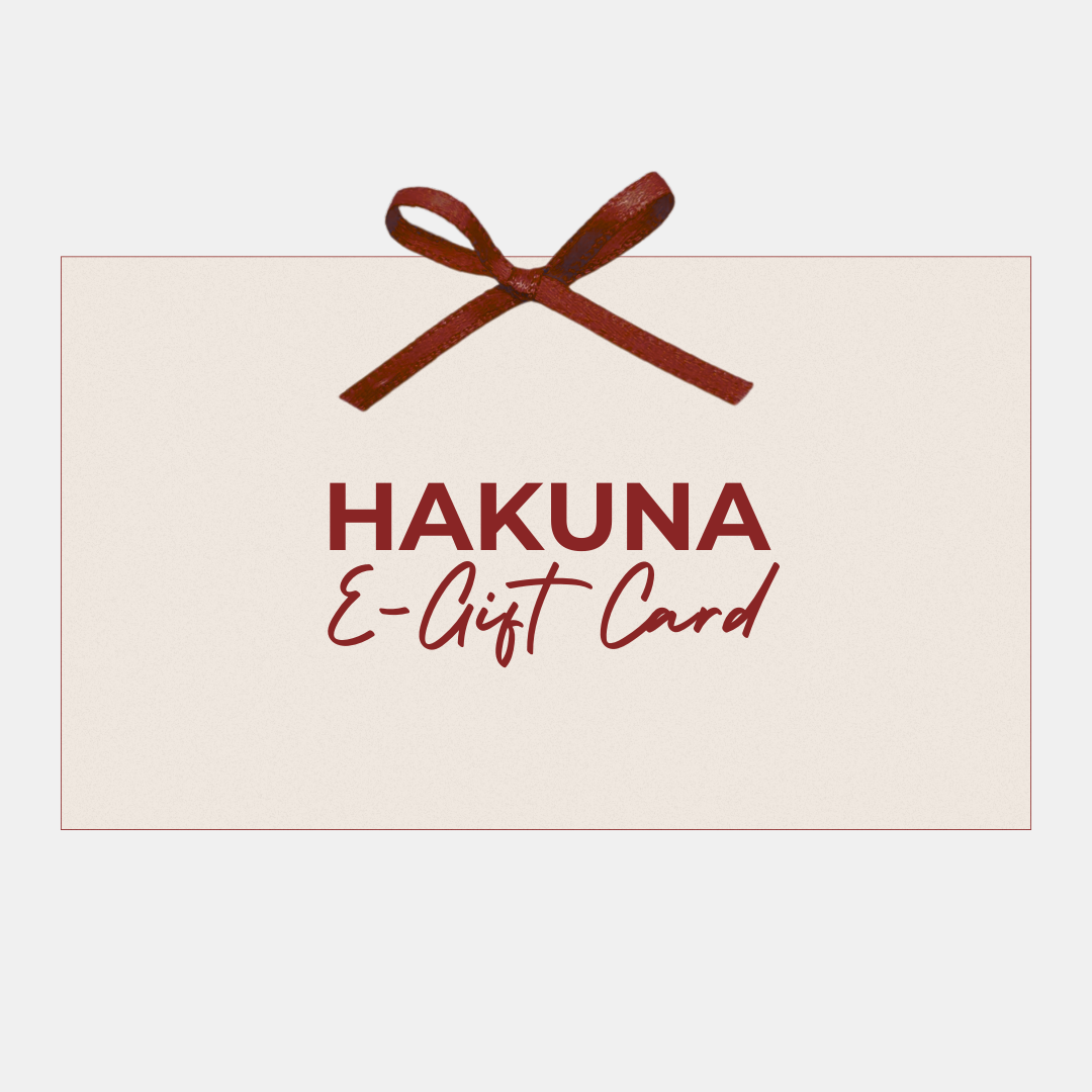 Tarjeta de regalo HAKUNA