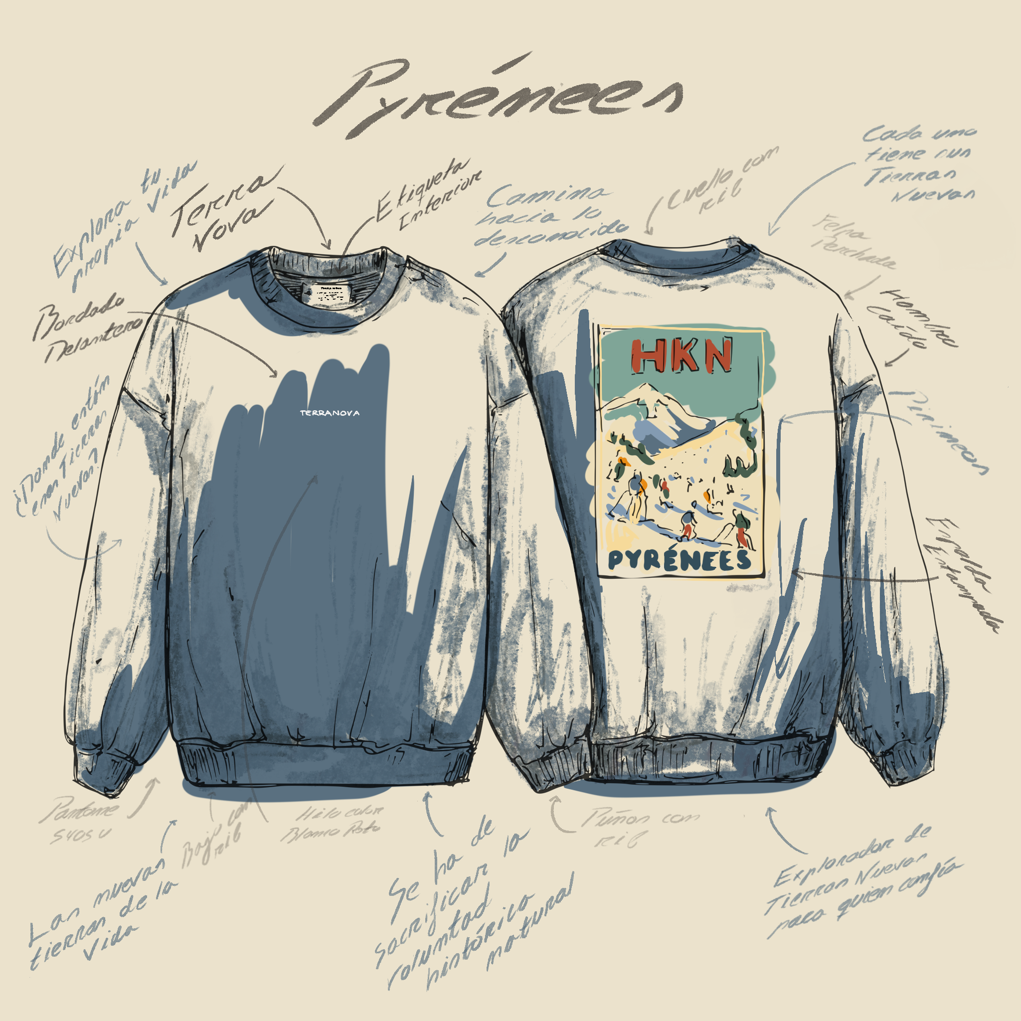 Sudadera Pyrenees