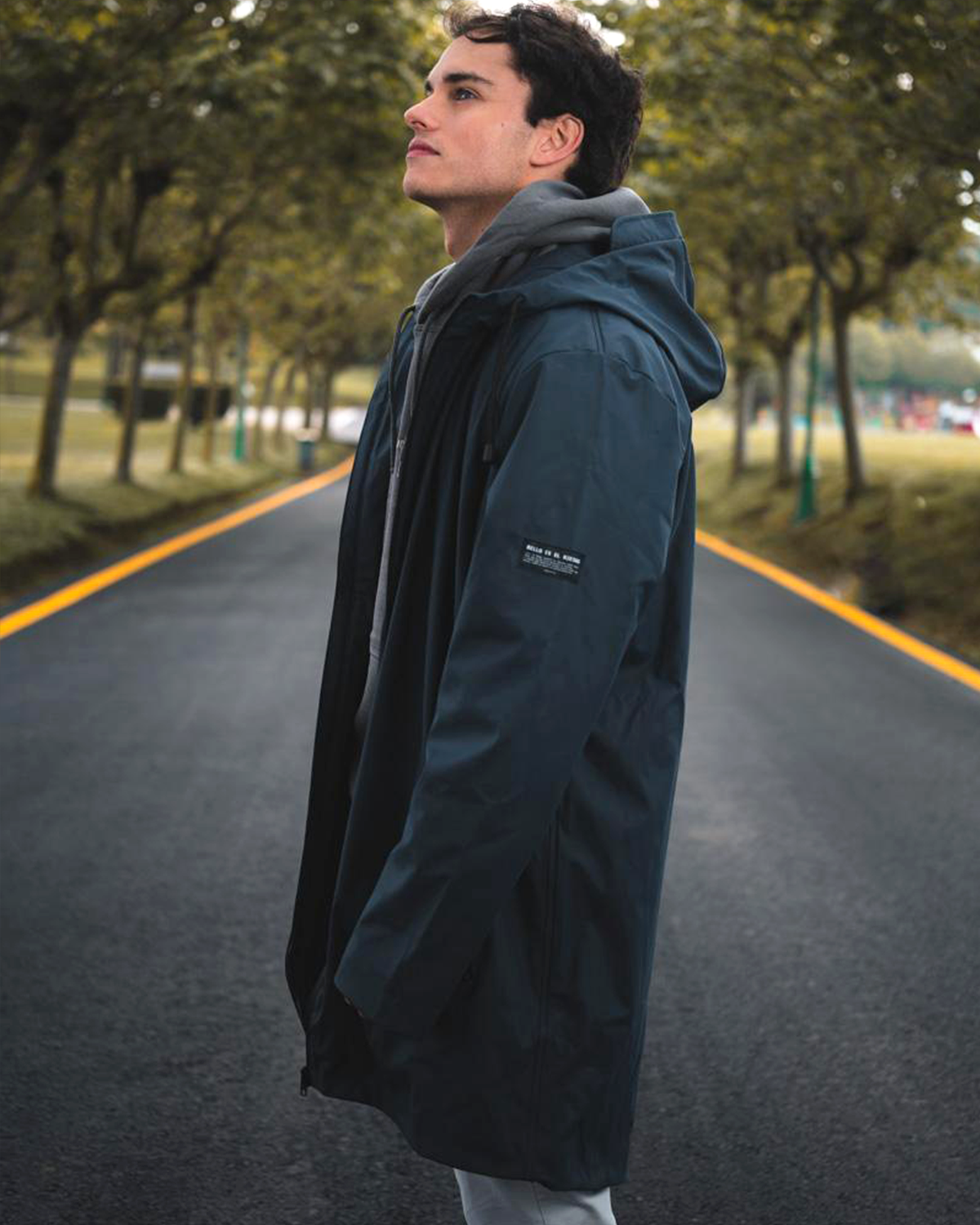 Parka impermeable - "Bello es el Riesgo"