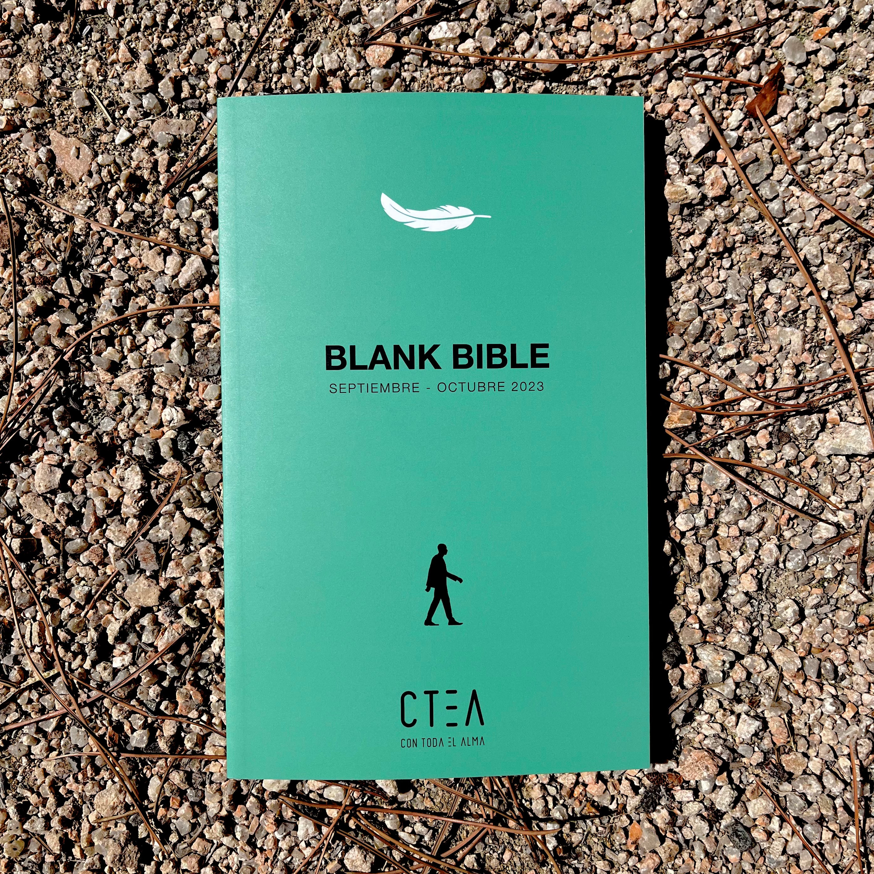 BLANK BIBLE Septiembre - Octubre 2023