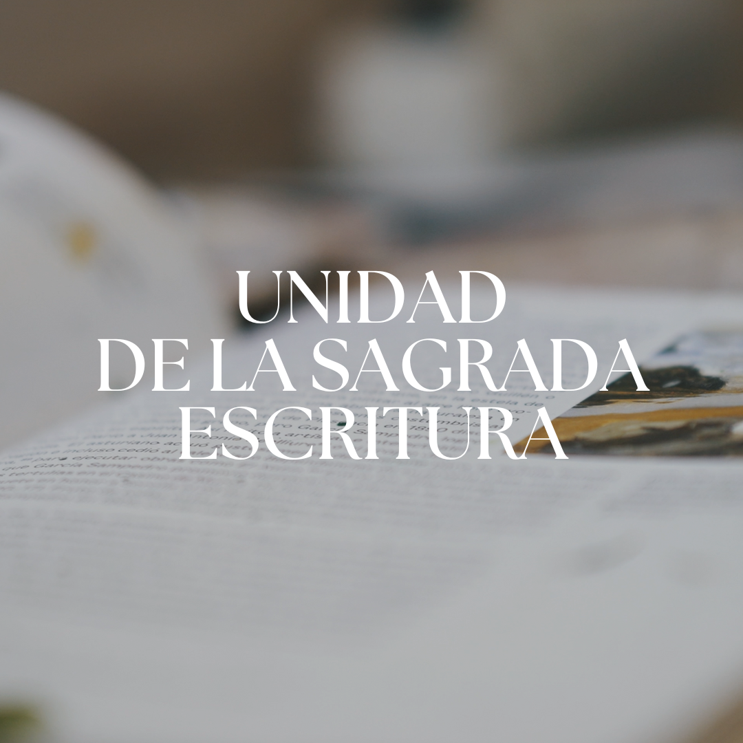 Material de apoyo | Unidad de la Sagrada Escritura